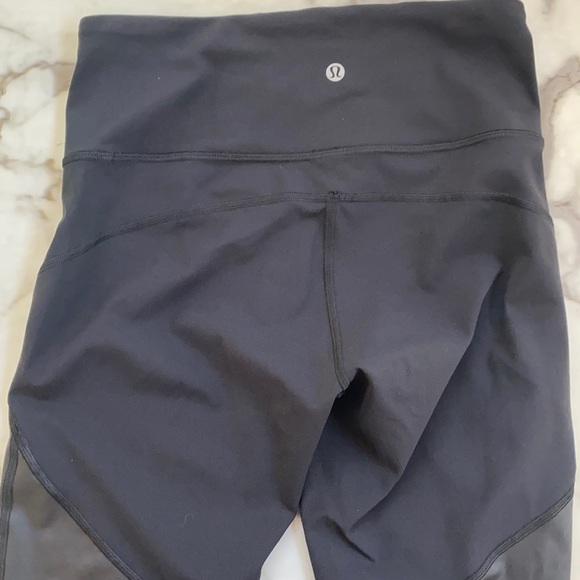 Lululemon Faux Leather Leggings - Picture 4 of 9